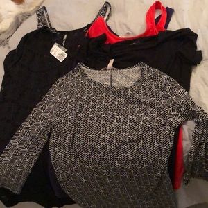 BUNDLE 6 Forever 21 body-con s: large dress